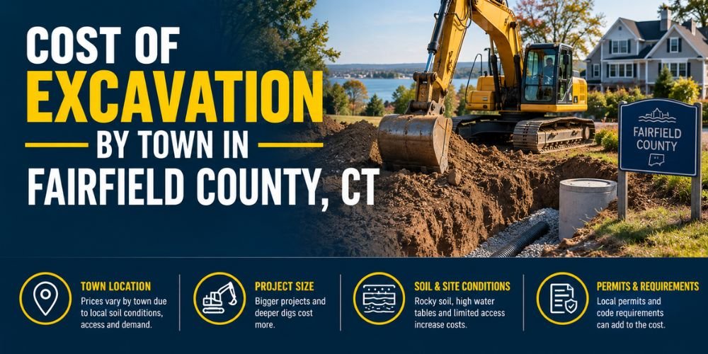 Cost of Excavation in Fairfield County